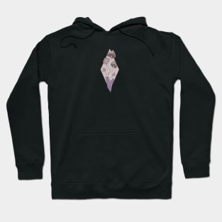 Witchy Mushroom Crystal Hoodie